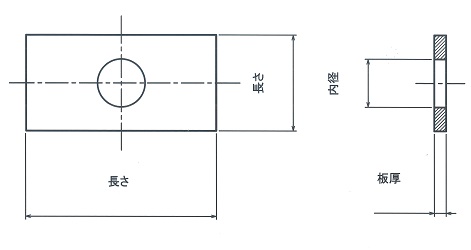 金属加工品　特注金物　別注座金