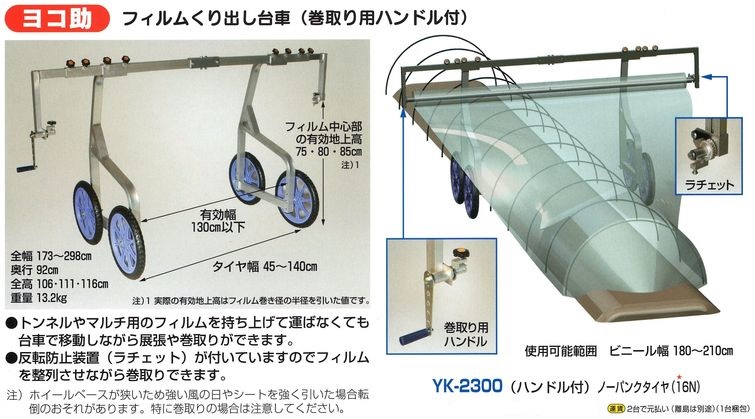 フィルムくり出し台車