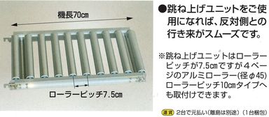 跳ね上げユニット