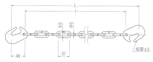 足場チェーンＫＳ型詳細