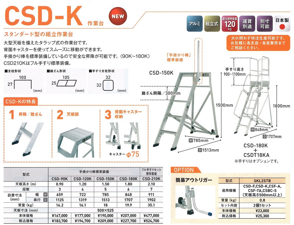 作業台 CSD-K