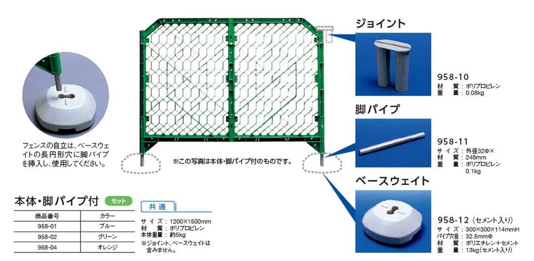 樹脂フェンス ディックフェンス 2