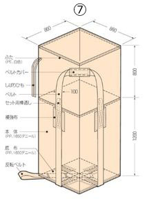 角型(860x860xH1200) 反転ベルト付き