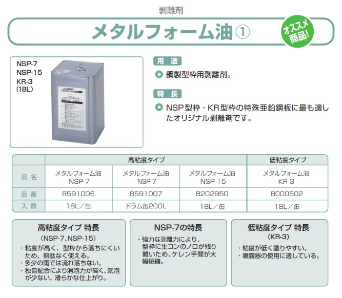メタルフォーム油
