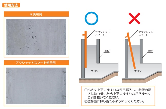 アワシャットスマート使用方法