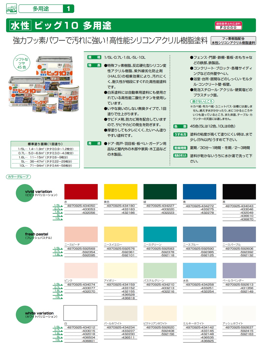 ビッグ10多用途