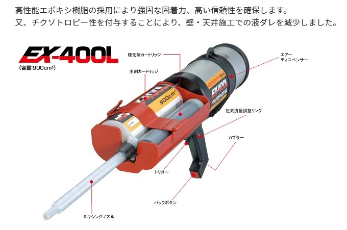 ケミカルアンカーＥＸ－４００L