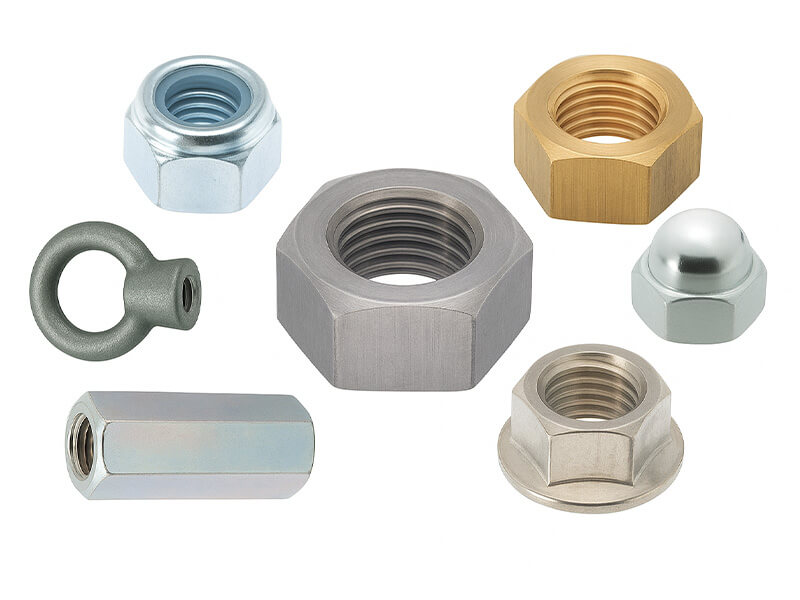 六角ナット、ナット種類ナット一覧