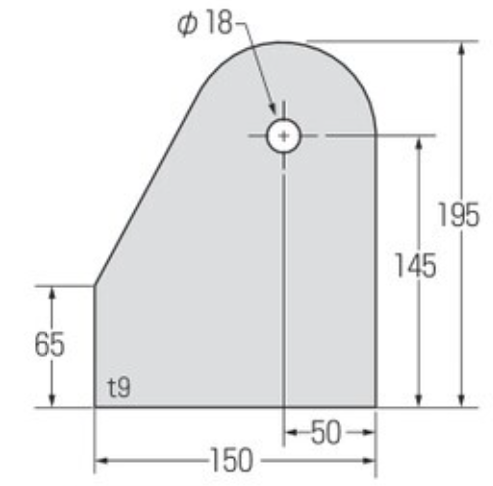 ブレスシートKB-65（18穴)(9mm)