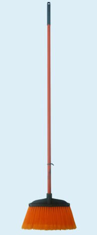 オレンジ箒長柄