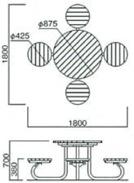 HB-875寸法図