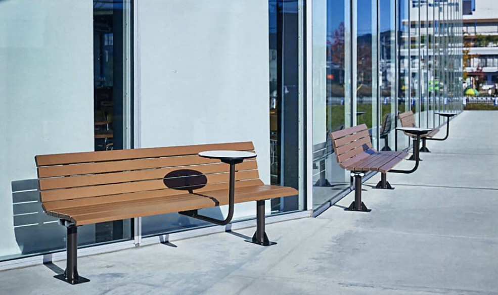 モリマーキンキのベンチRD-18P,HD-18Pシリーズ対応のサイドテーブル